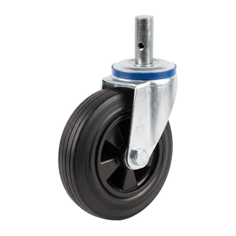 roulette pivotante 140mm série 01 ᠆ 15 trou pour boulon roulement à rouleaux