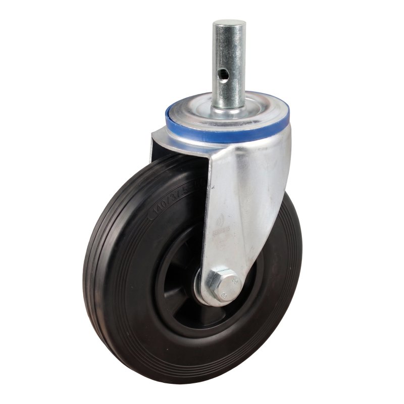 roulette pivotante 140mm série 01 ᠆ 15 trou pour boulon roulement à rouleaux