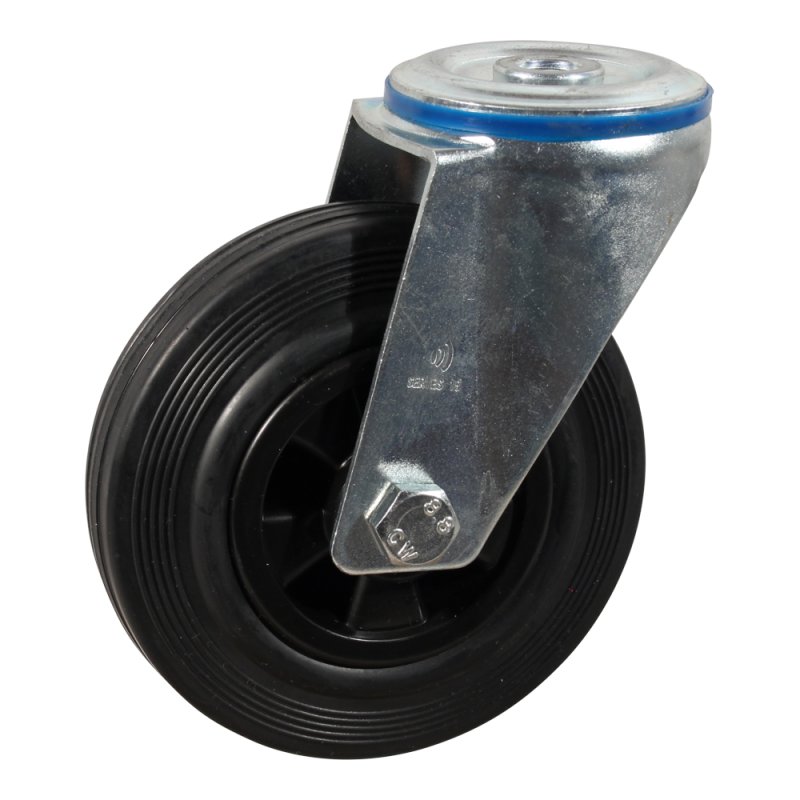 roulette pivotante 160mm série 01 ᠆ 15 trou pour boulon roulement à rouleaux