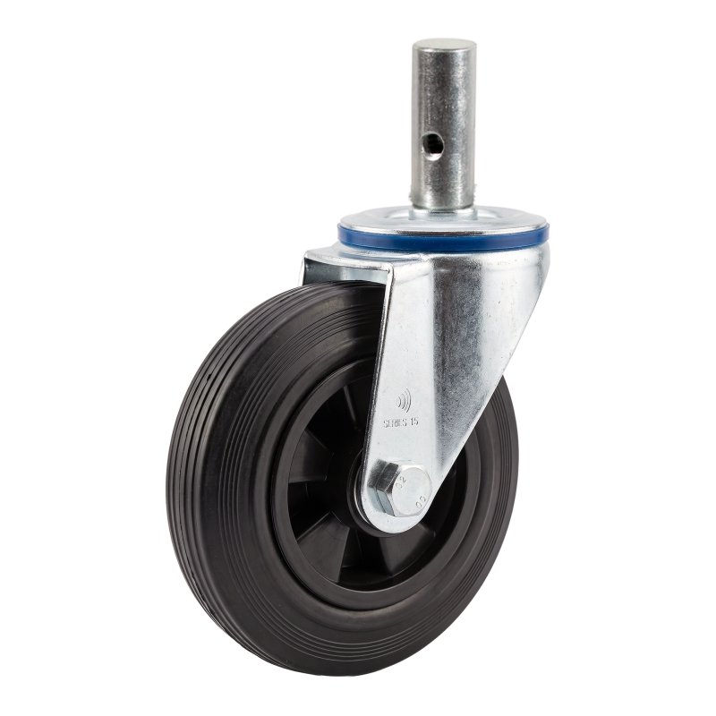roulette pivotante 180mm série 01 ᠆ 15 goupille palier lisse