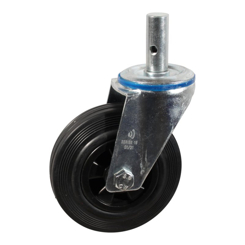 roulette pivotante 200mm série 01 ᠆ 15 goupille palier lisse