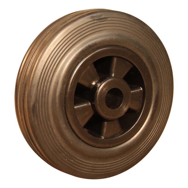 roulette pivotante avec frein 125mm série 01 ᠆ 15 montage de la plaque palier lisse