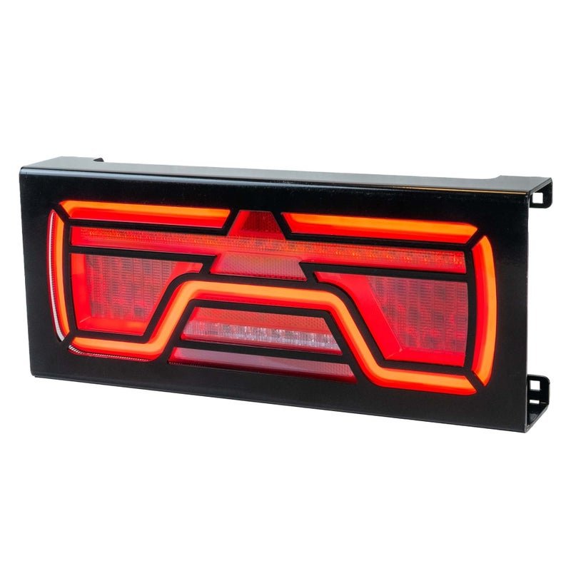 achterlichtbeschermer zwart tbv VC-2000 (plat model)