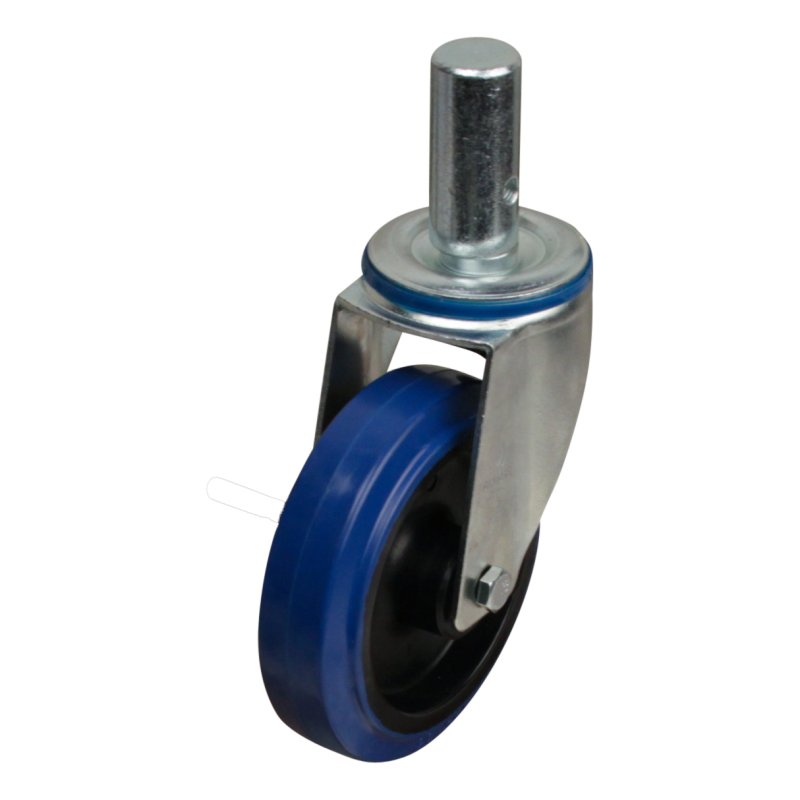 roulette pivotante 125mm série 13 ᠆ 15 goupille roulement à rouleaux