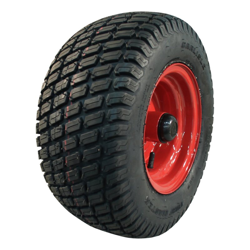 pneu + roue 16x7.50-8 (190/55-8) 5.50Bx8H2 ET0 NL110mm métal Turf Master Rouge