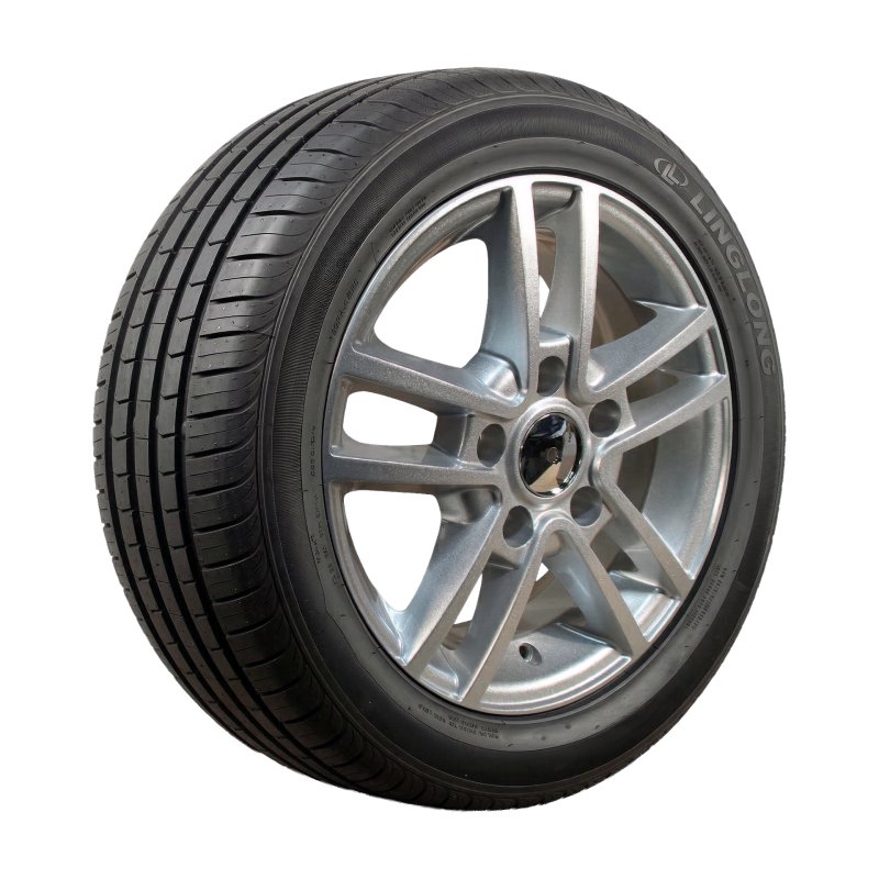 pneu + roue 195/65 R15 6Jx15H2 ET30 67/112/5 métal léger, Comfort Master M+S gris argent