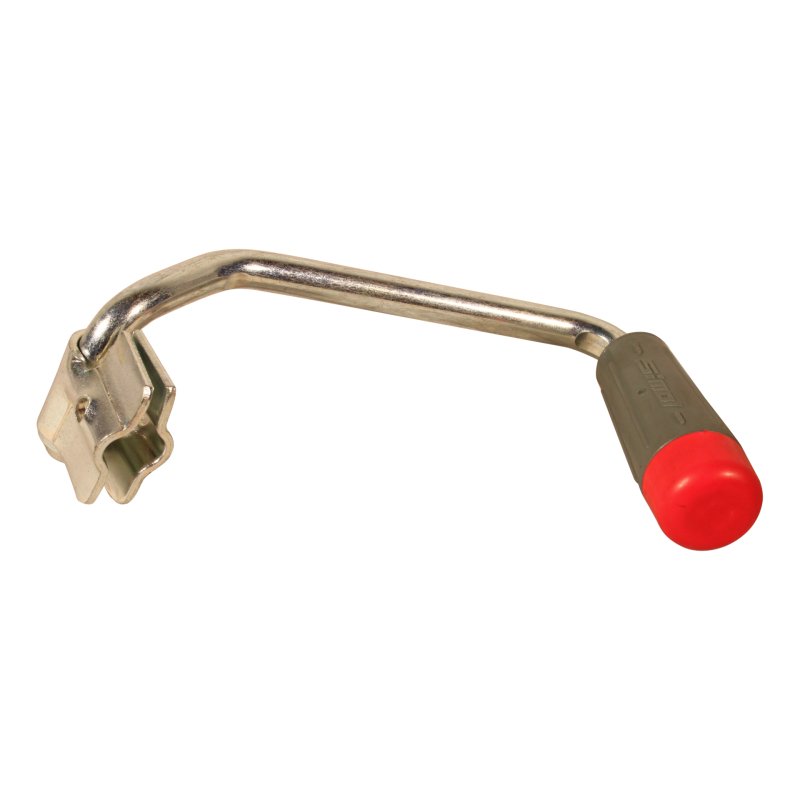 manivelle Ø35-48mm poignée rouge - anthracite