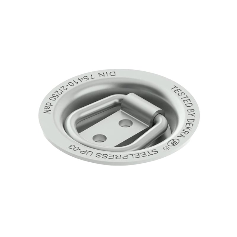 anneau d'ancrage rond zingué Ø79mm
