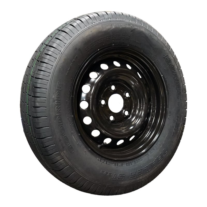 pneu + roue 185 R14C 5½Jx14H2 ET30 66,5/112/5 métal ST290 M+S noir