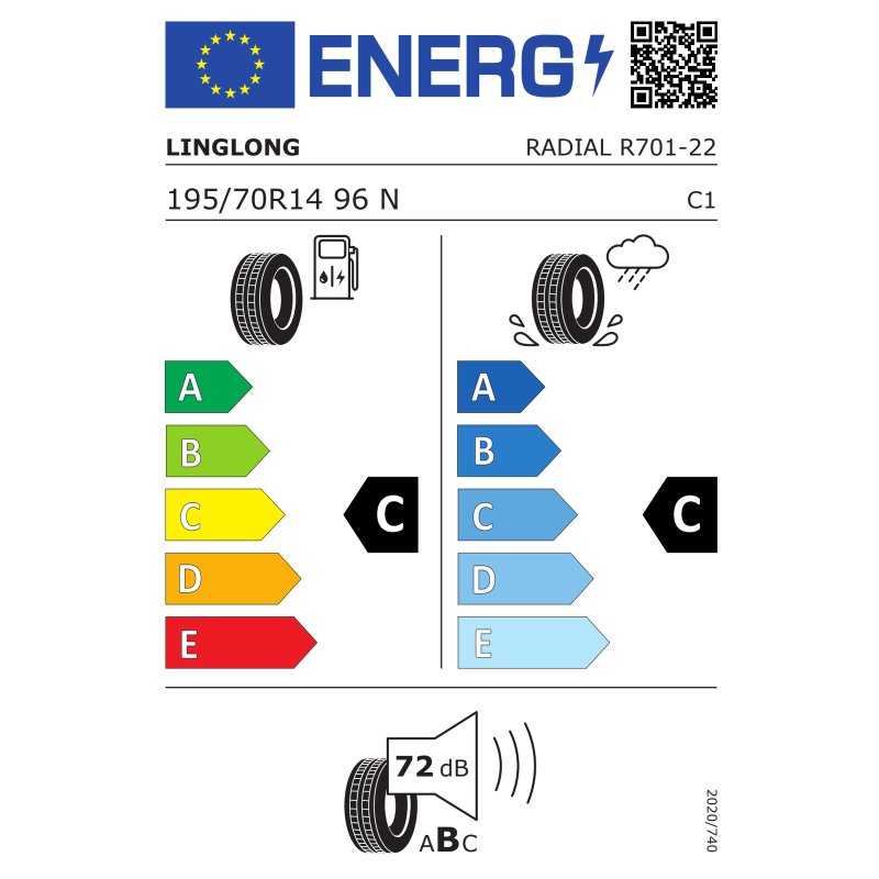 pneu + roue 195/70 R14 5½Jx14H2 ET30 66,5/112/5 métal ST290 M+S noir