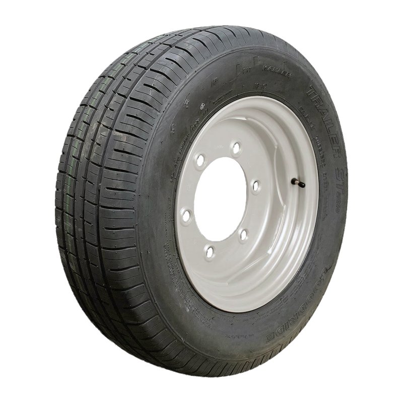 pneu + roue 195 R14C 6Jx14H2 ET-5 161/205/6 métal ST290 M+S gris argent