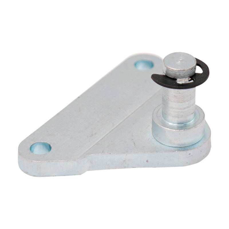 plaque de fixation avec cheville zingué Max 3000N, avec ressort de verrouillage