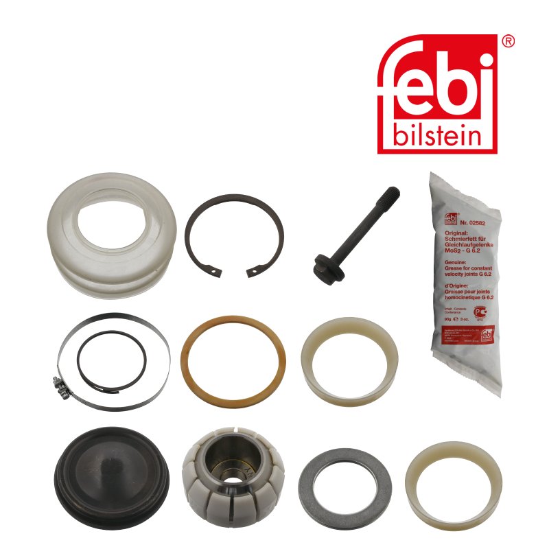 Kit de rép. bras de triangle avec bague d'espacement et circlip
