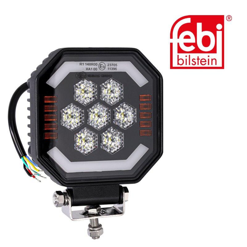 Projecteur de travail avec feu flash