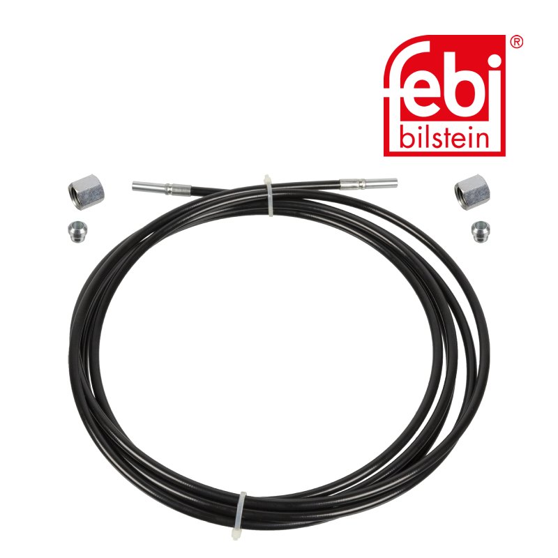Flexible hydraulique pour dispositif de basculement de cabine avant