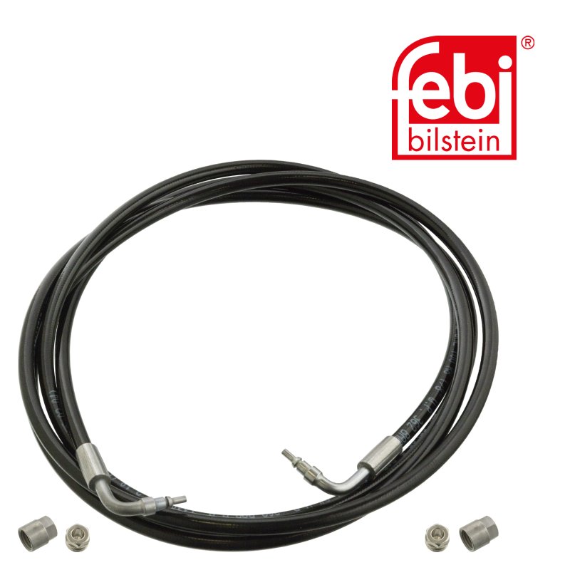 Flexible hydraulique pour dispositif de basculement de cabine avant