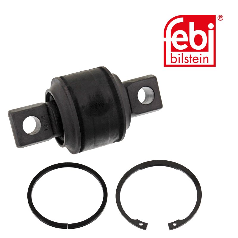 Support de bras oscillant avec bague d'écartement et de sécurité