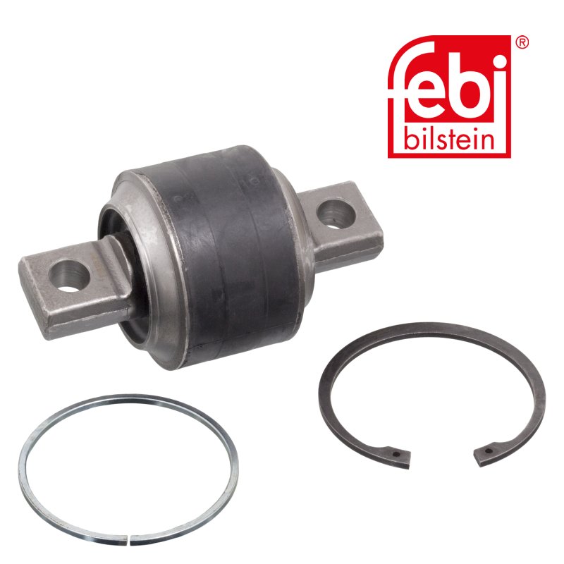 Support de bras oscillant avec bague d'écartement et de sécurité