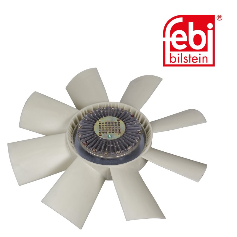Embrayage hydraulique avec ailettes de ventilateur