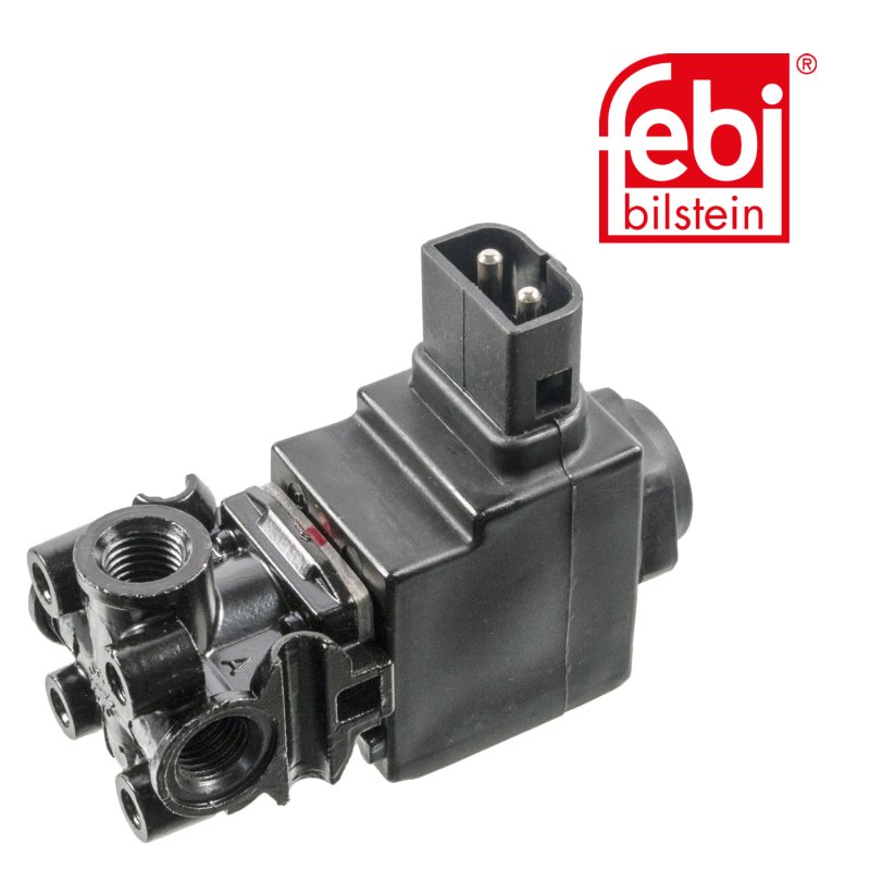 Électrovanne pour système d'échappement, boîte de vitesse et essieu arrière