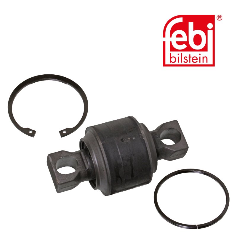 Support de bras oscillant avec bague d'écartement et de sécurité