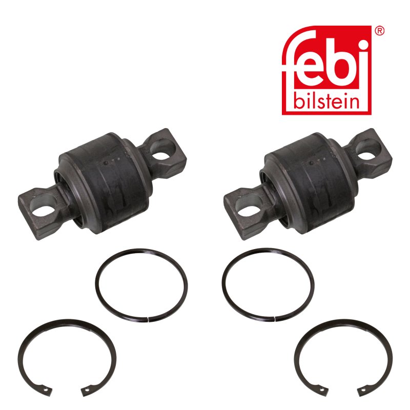 Support de bras oscillant avec bague d'écartement et de sécurité