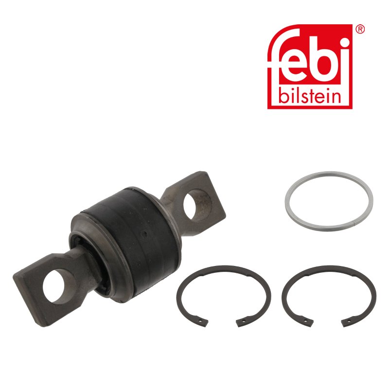 Support de bras oscillant avec bague d'écartement et de sécurité