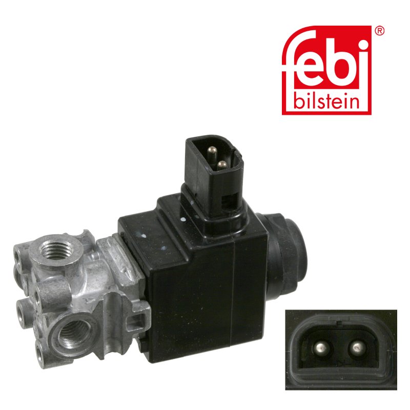 Électrovanne pour régulateur de pression de gaz d'échappement