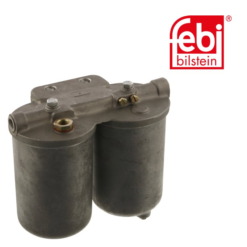 Boîtier de filtre à carburant avec couvercle