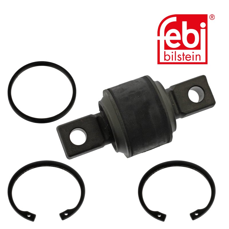 Support de bras oscillant avec bague d'écartement et de sécurité