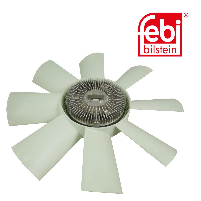 Embrayage hydraulique avec ailettes de ventilateur