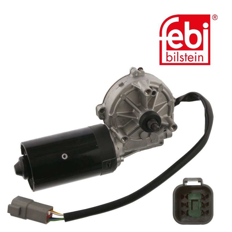 Moteur pour essuie-glace avec câble de raccordement