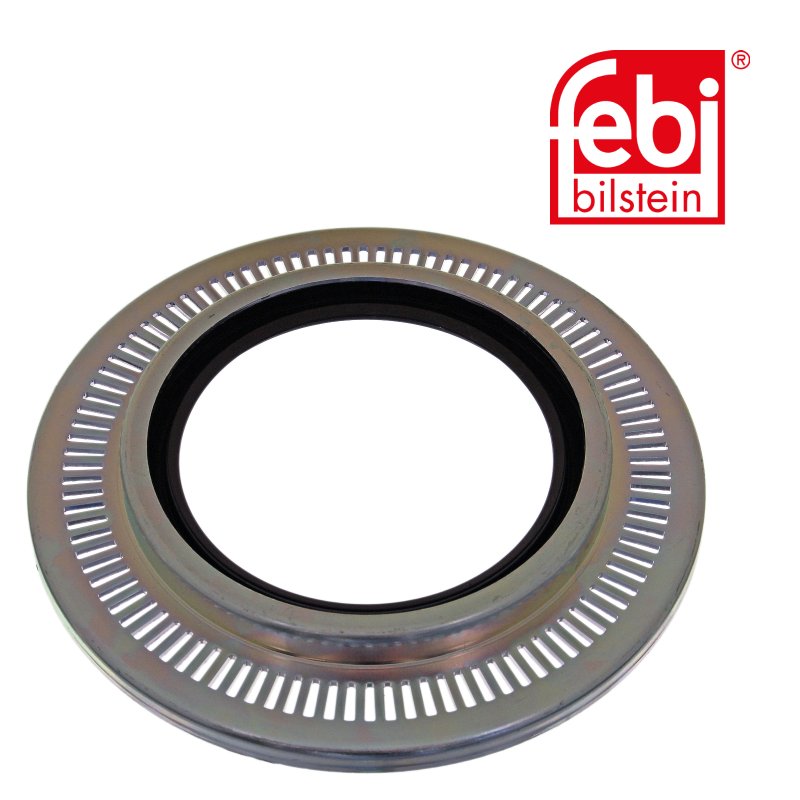 Joint d'arbre pour le moyeu de roue, avec couronne d'impulsions ABS
