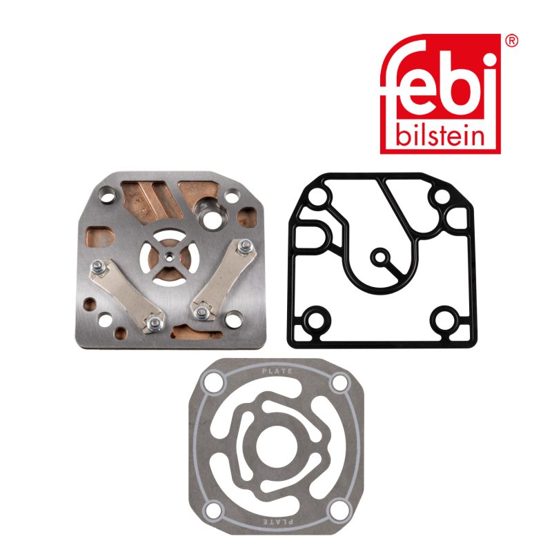 Plaquette de valve/siège de soupape pour compresseur avec joints