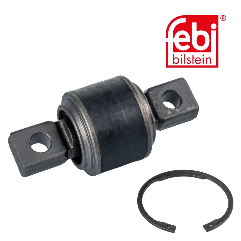 Support de bras oscillant avec bague d'écartement et de sécurité