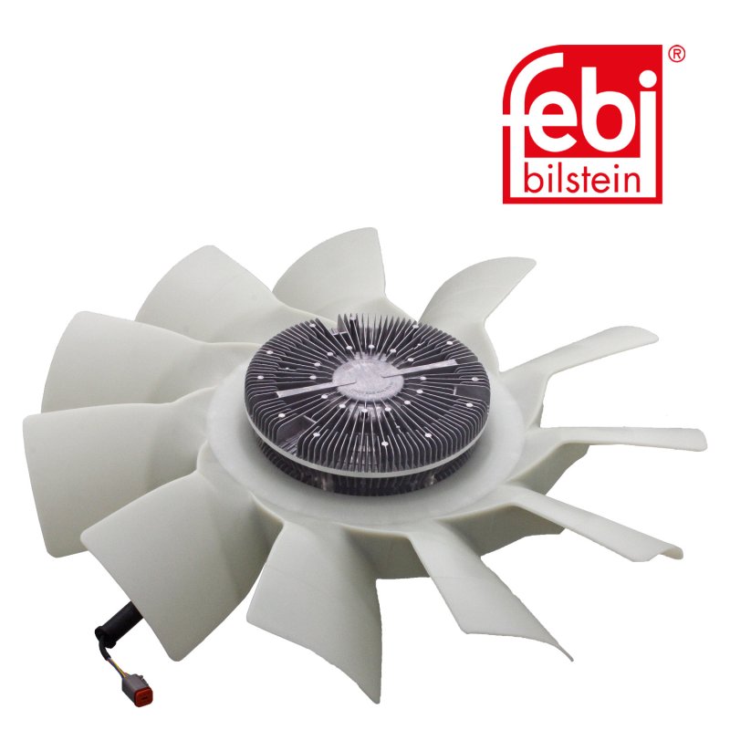 Embrayage hydraulique avec ailettes de ventilateur