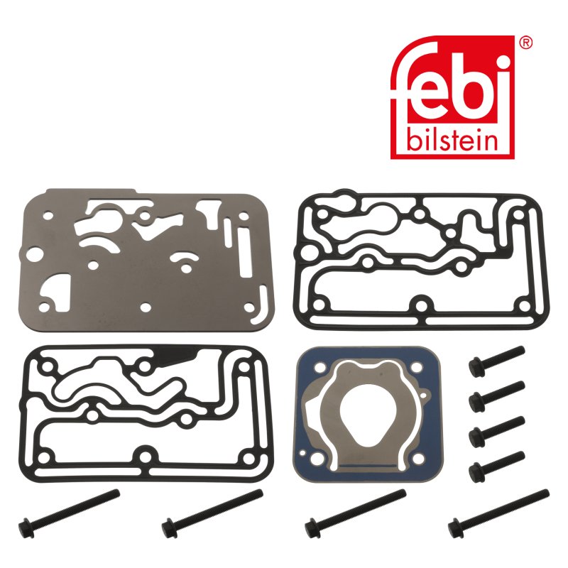Plaquette de valve/siège de soupape pour compresseur avec joints