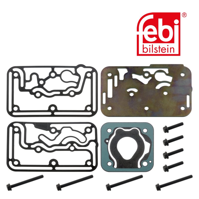 Plaquette de valve/siège de soupape pour compresseur avec joints
