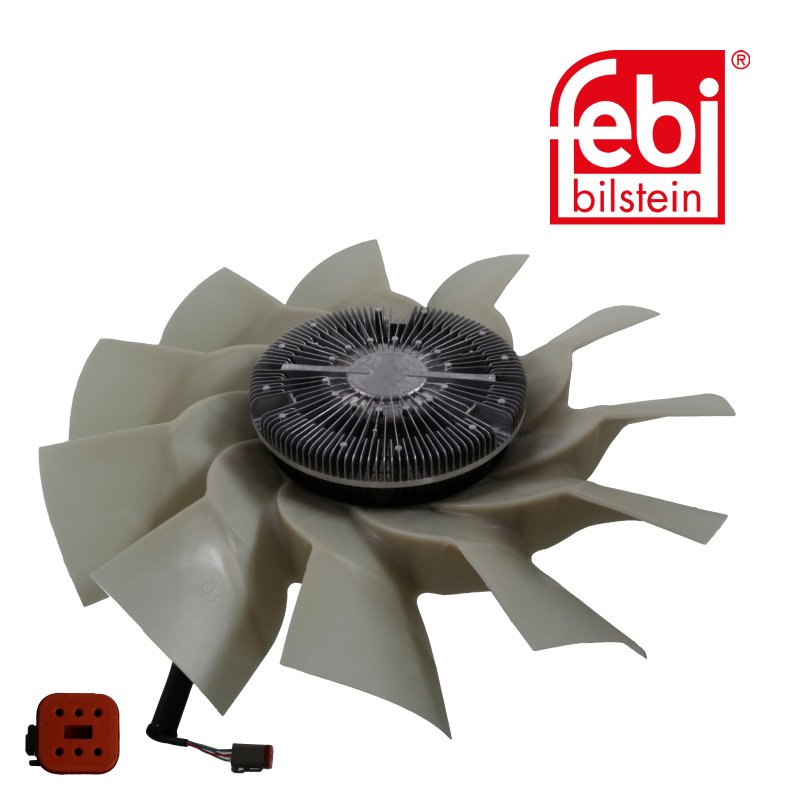 Embrayage hydraulique avec ailettes de ventilateur