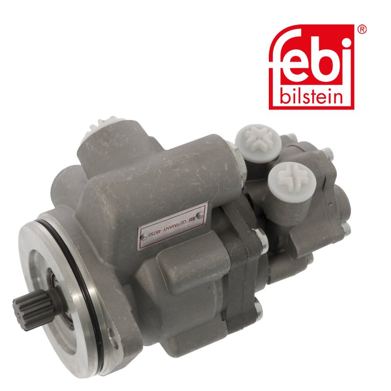 Pompe jumelée pour la direction assistée et l'installation à carburant