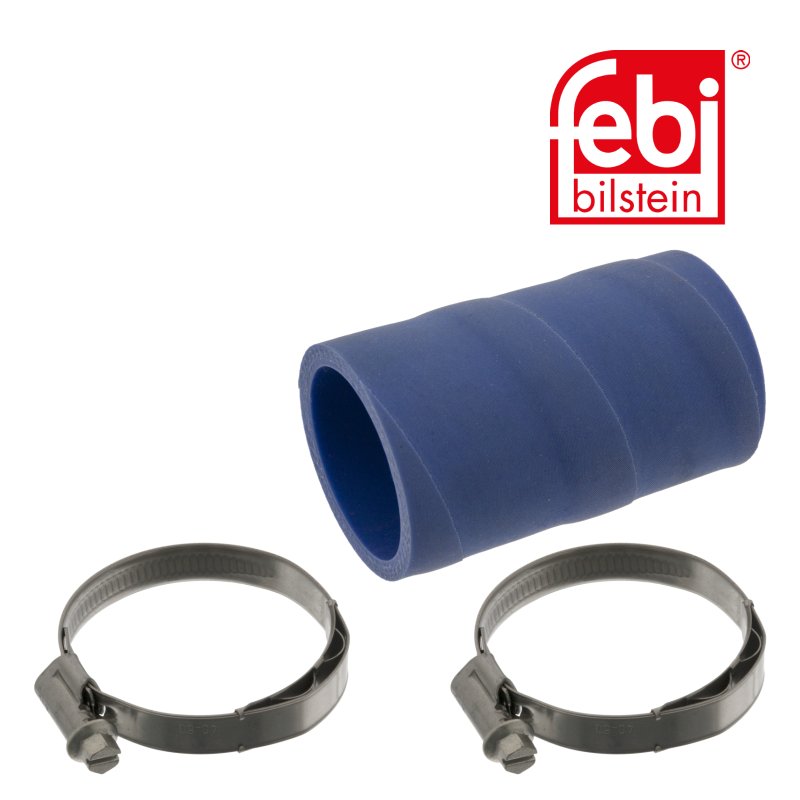 Durite de radiateur avec colliers de serrage