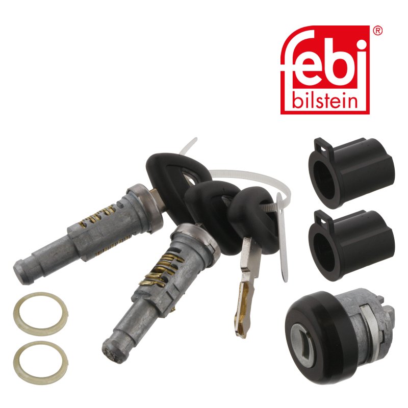 Kit de rép cylindre de fermeture pour la serrure de contact et pour les portières
