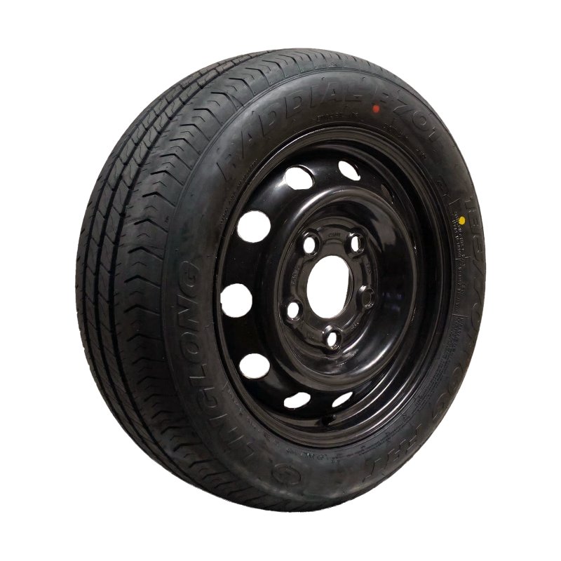 pneu + roue 185/70 R13C 6Jx13H2 ET30 67/112/5 métal R701 M+S noir