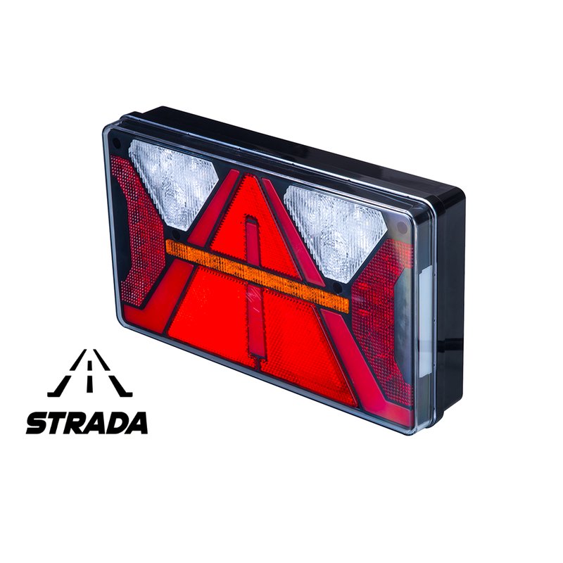 barre arrière LED droite 12-24V 8-PI