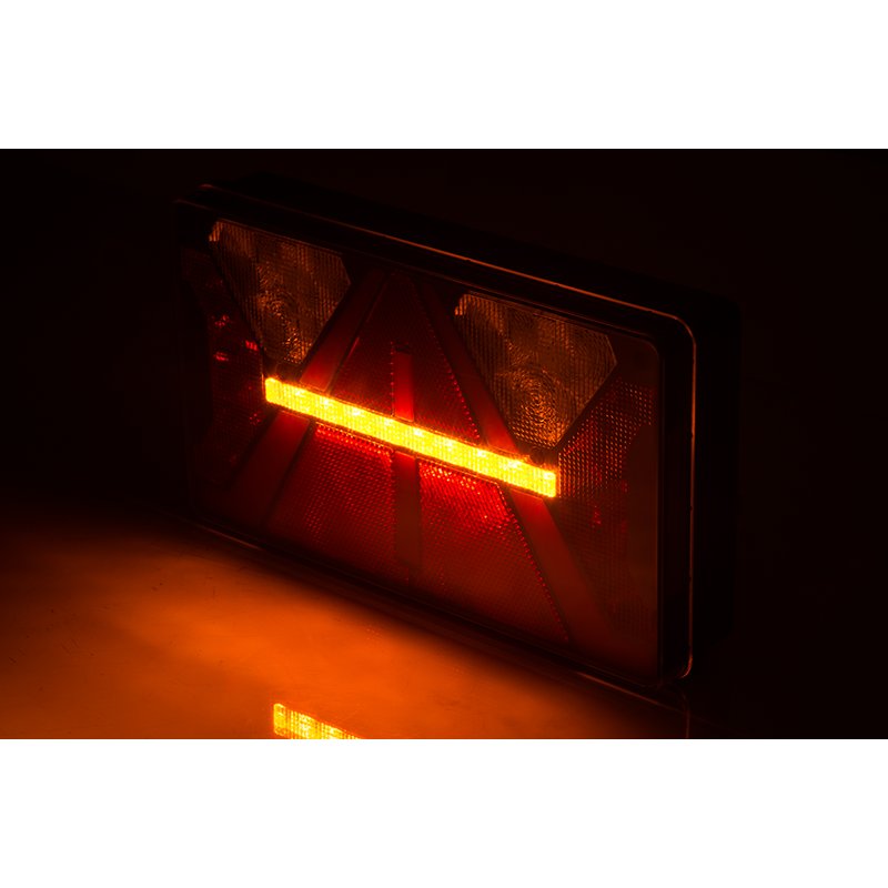barre arrière LED droite 12-24V 8-PI