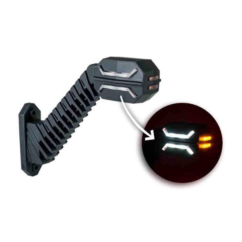 barre de gabarit LED droite 12-24V 0.75mm2 connecteur