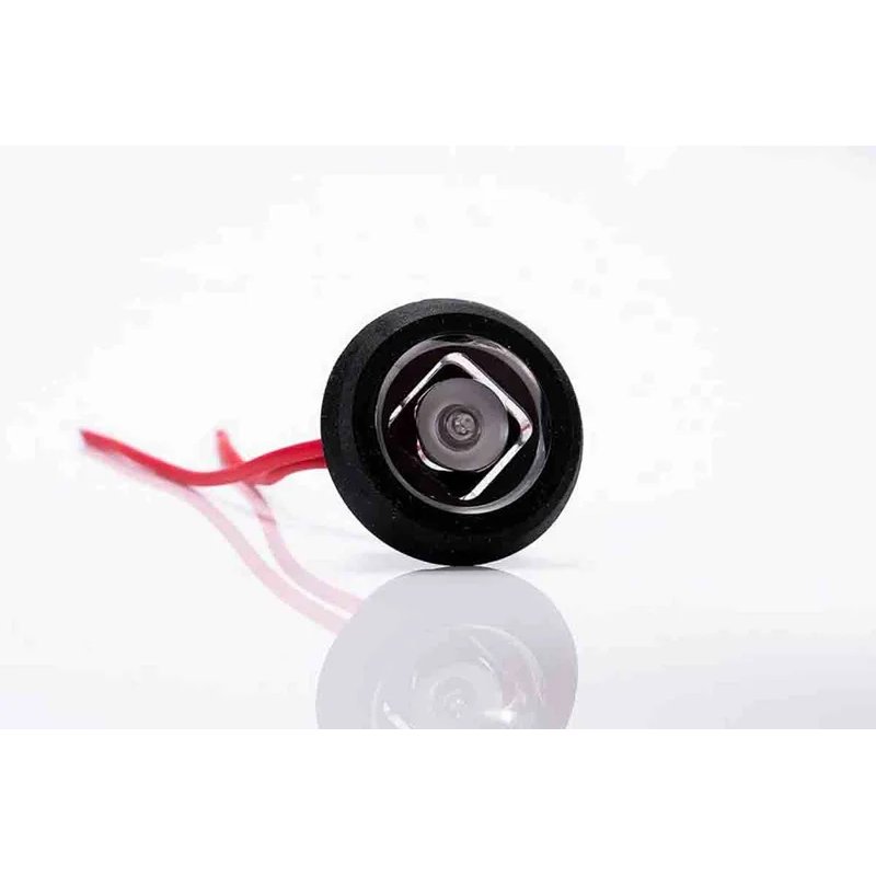 barre de position LED compact à installer rouge | 12-24V