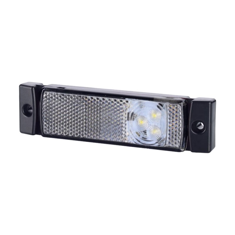 barre de balisage LED | blanc | 24V | 0,45m cable