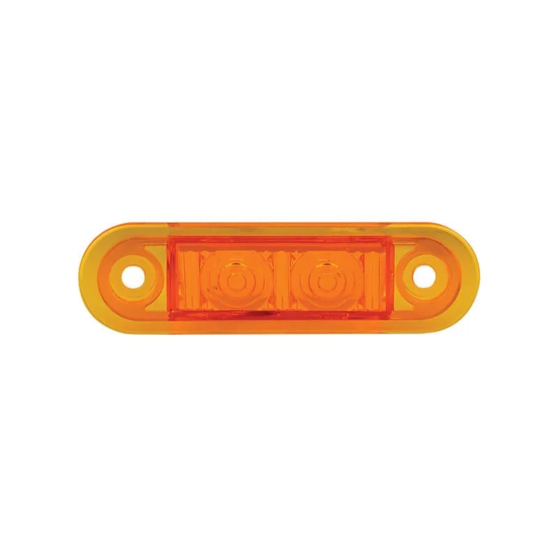 barre de position LED de couleur orange | 12-24V | 20cm de cable