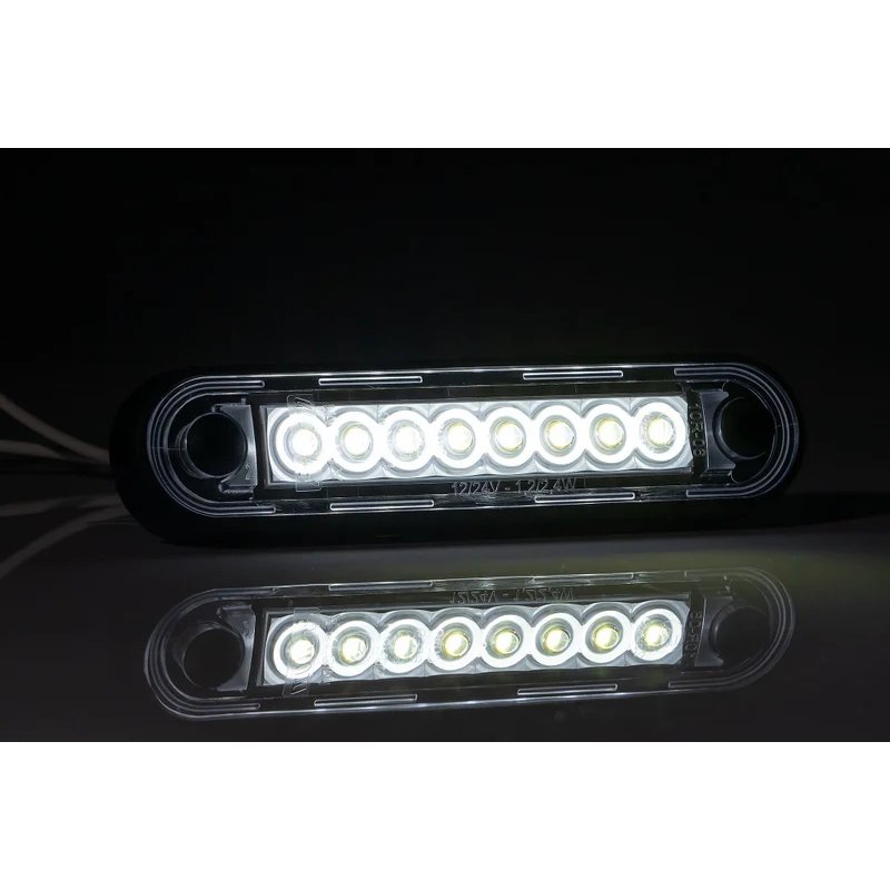 barre de position LED -long blanc | 12-24V | 0.15m cable